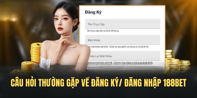 Câu hỏi thường gặp về đăng ký/ đăng nhập 188bet